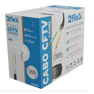 CABO DE REDE 2FLEX 2 PARES 305M