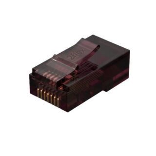 CONECTOR RJ45 VAZADO CAT5E 2FLEX - *PCT 25UN